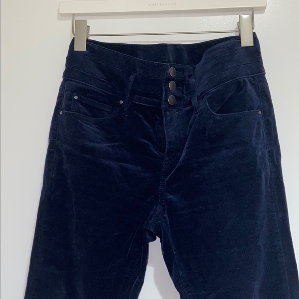 Ann Taylor Blue Velvet Denim